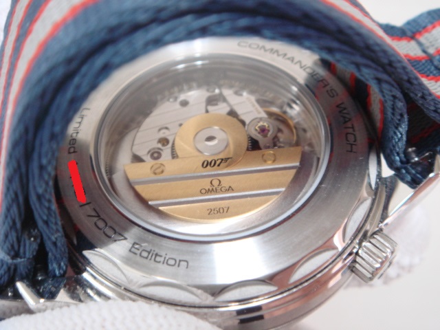 オメガ シーマスター ダイバー300M コーアクシャル リミテッド エディション 世界限定7007本 腕時計